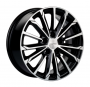 Легковой диск Khomen Wheels KHW1611 6,5x16 5x114,3 ET45 67,1 Black-FP