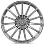 Легковой диск Skill Wheels SL149 10x22 5x112 ET45 66,6 графит + полированные спицы