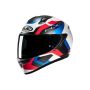 Мотошлем HJC C10 TINS MC21SF белый/синий Визор