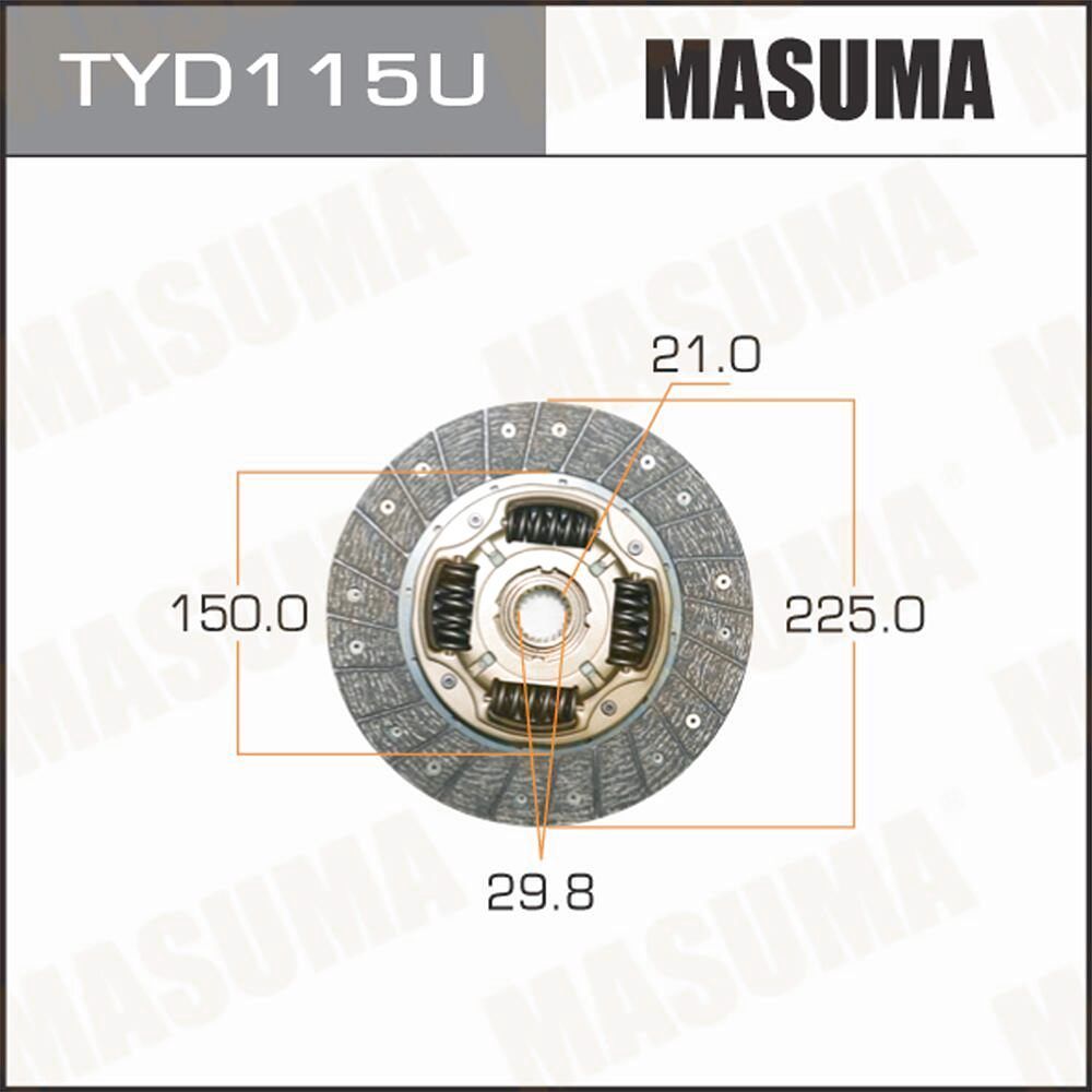 Masuma TYD115U в сборе